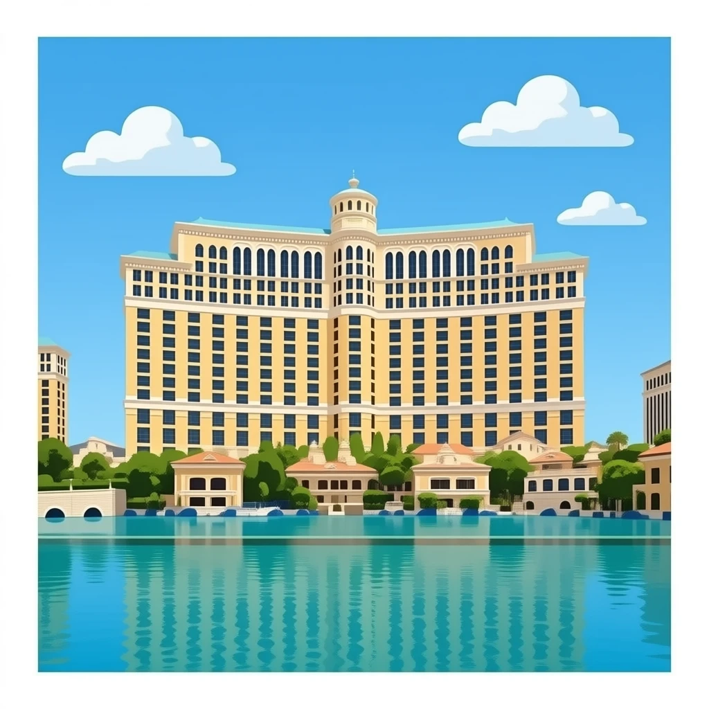 Las Vegas bellagio outside emoji