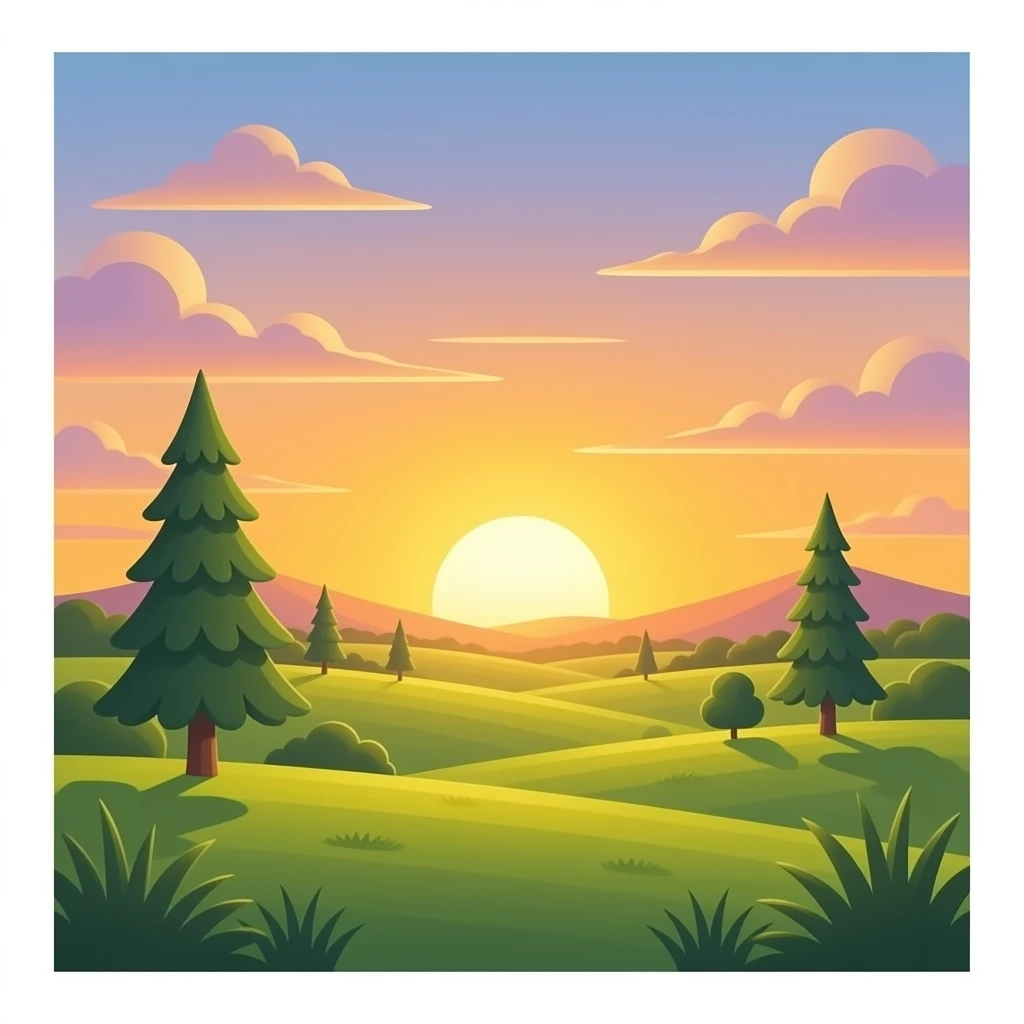 sunset emoji