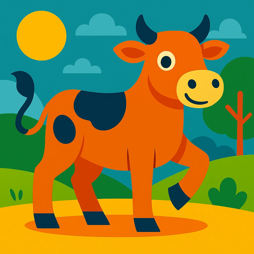 Cow emoji
