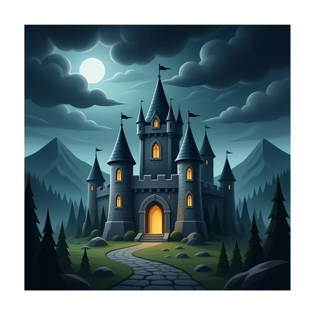 evil fortress emoji