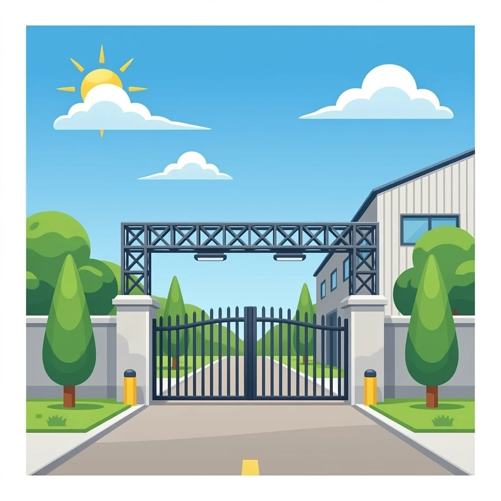 Metal Factory emoji entrance emoji