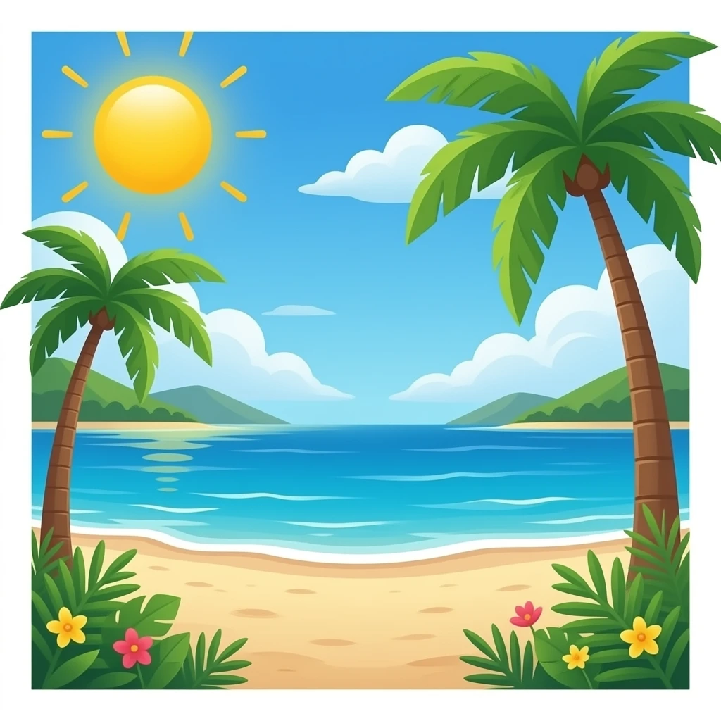 🏖️ emoji
