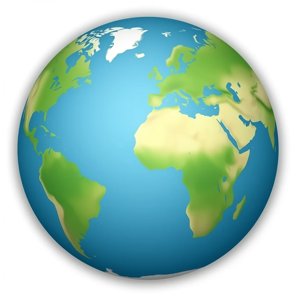 Earth emoji