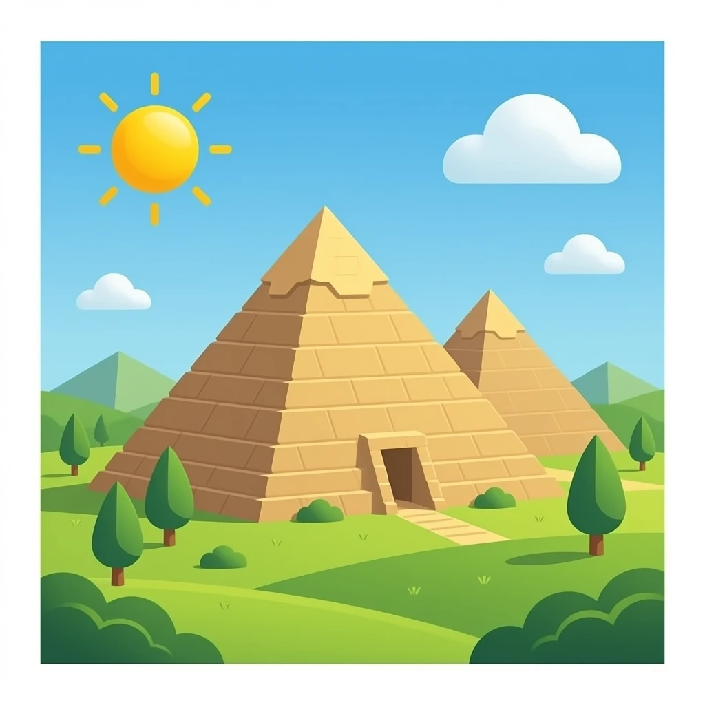pyramid emoji