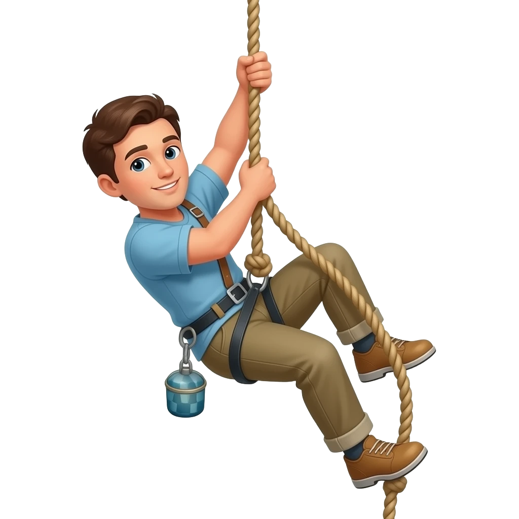 climbing rope emoji
