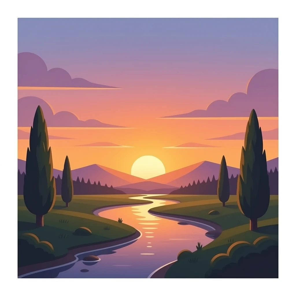 SUNSET emoji