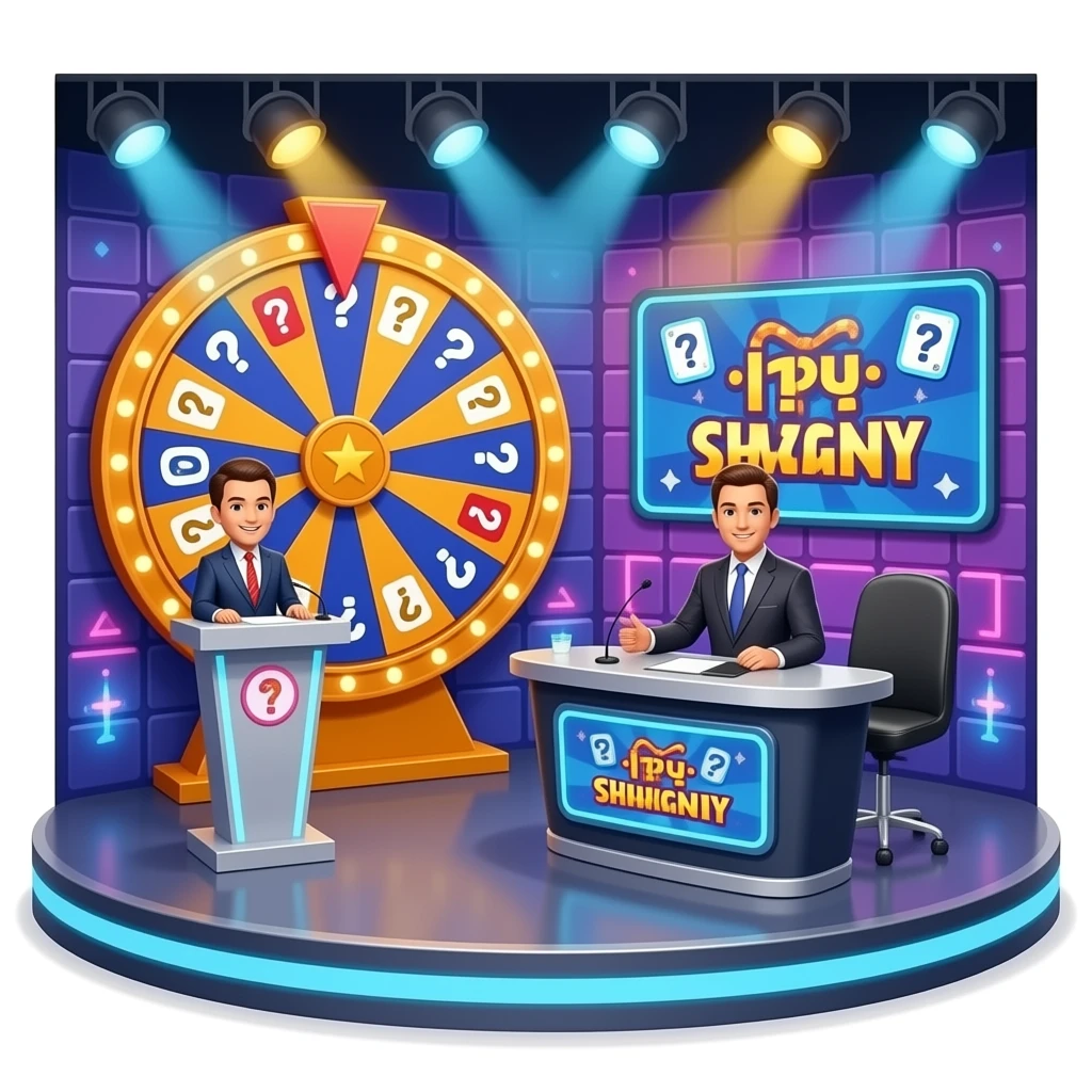 set for game show emoji