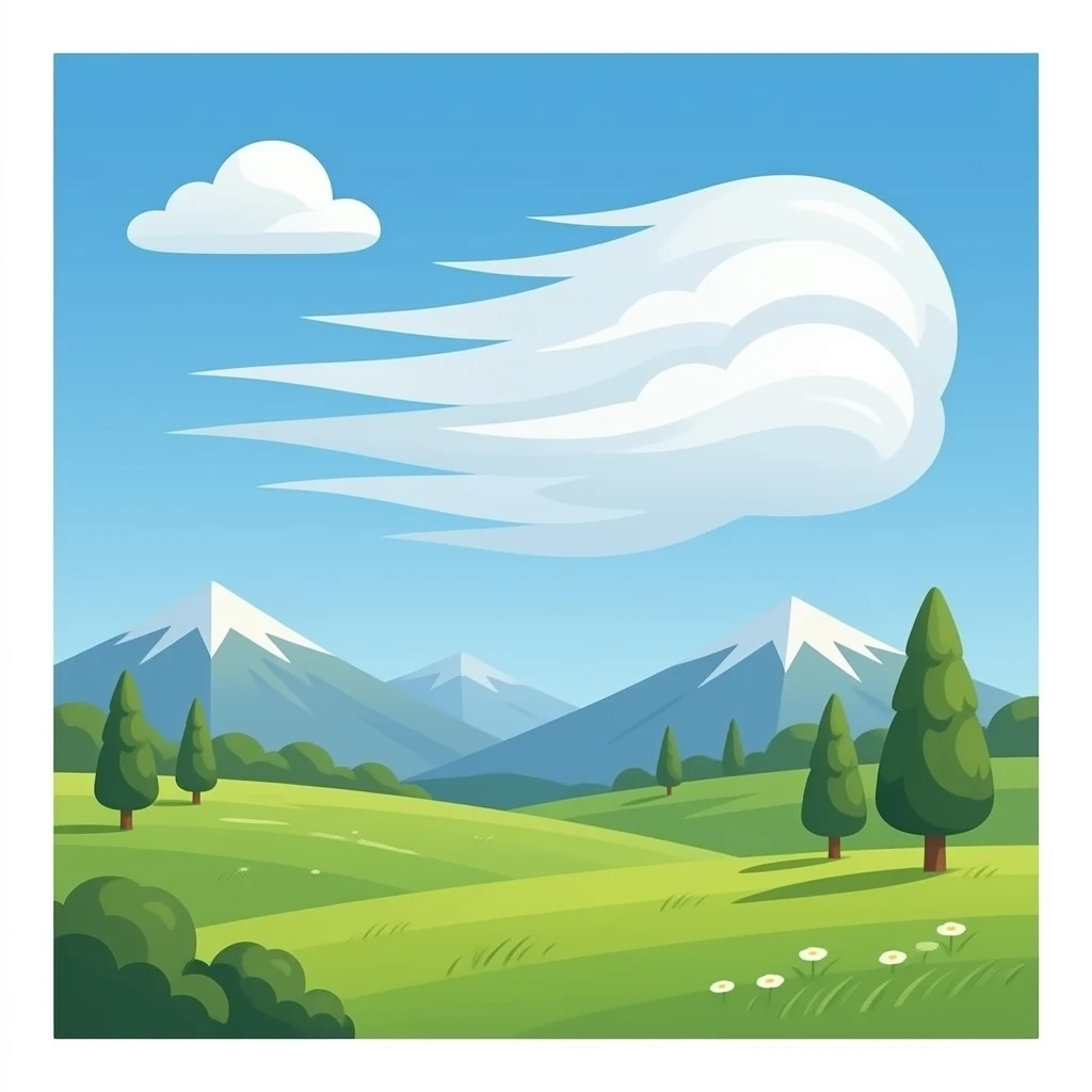 windy day emoji