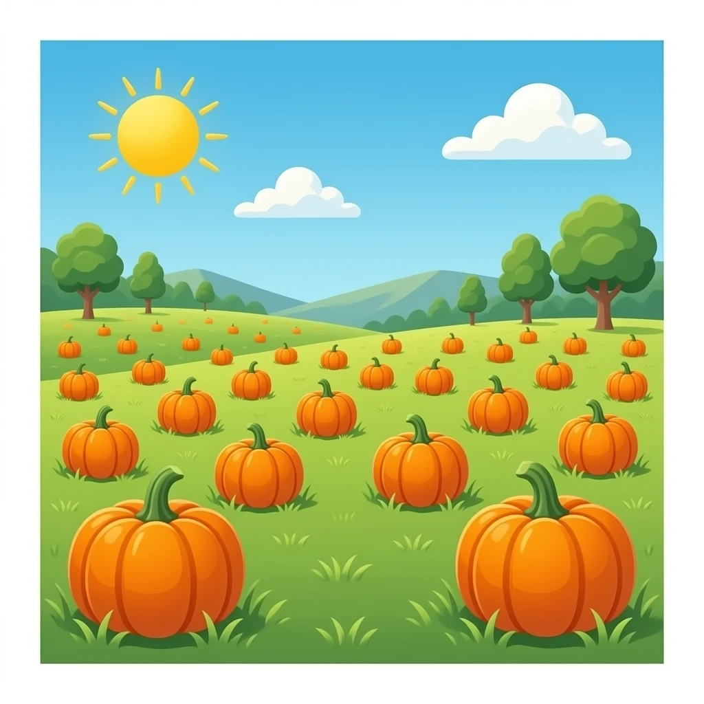 Pumpkin patch emoji