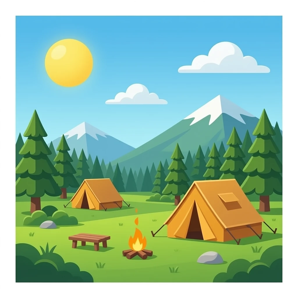 Campground emoji