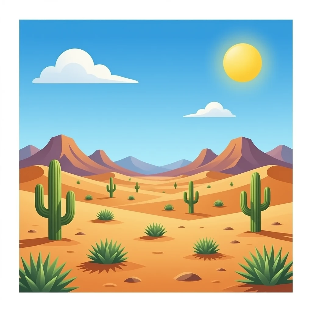 Desert emoji