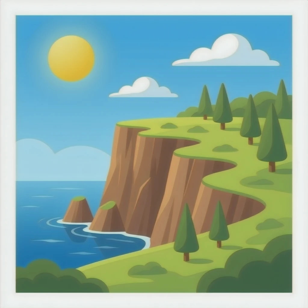 cliff emoji