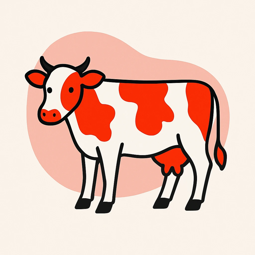 Cow emoji