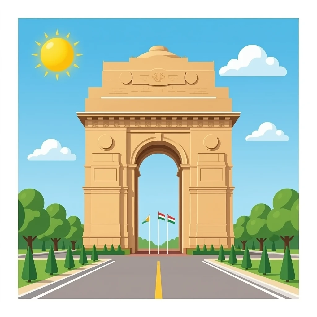 india gate emoji