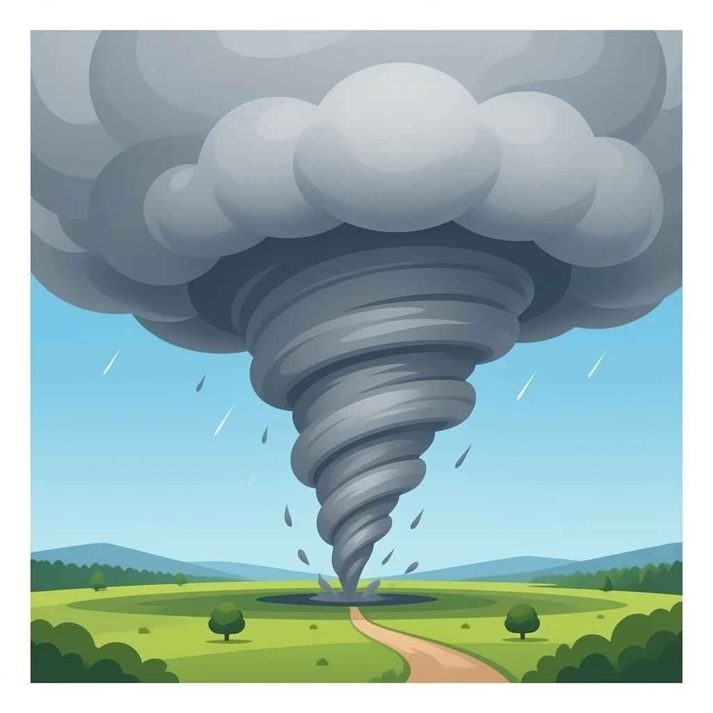 Tornado emoji