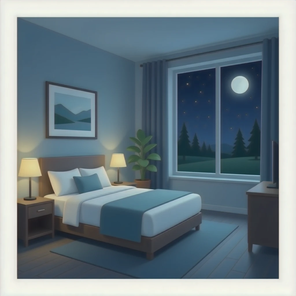 accommodation room emoji