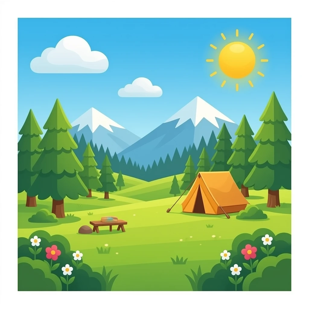 camp emoji