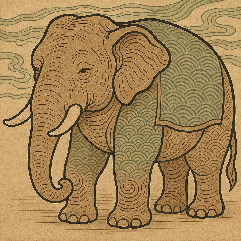 Elephant emoji