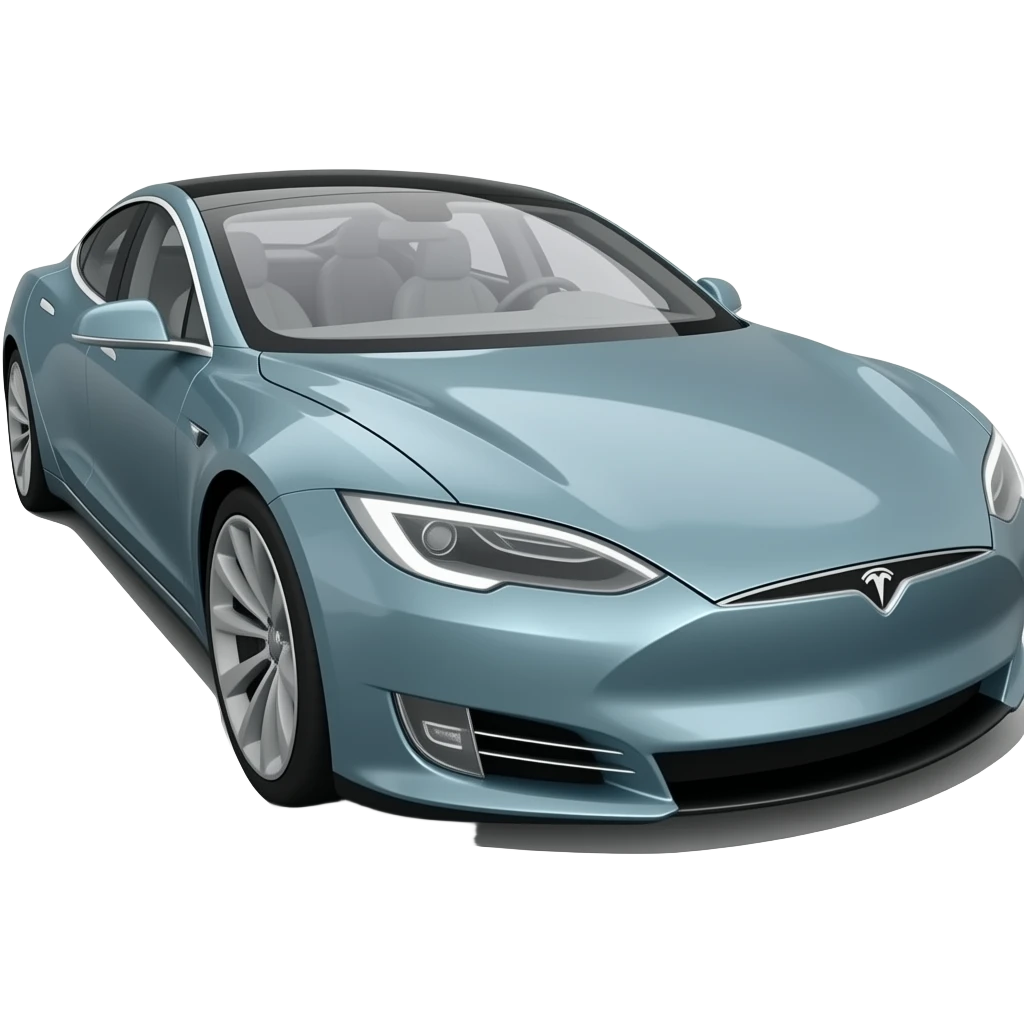 tesla cybercar side view emoji