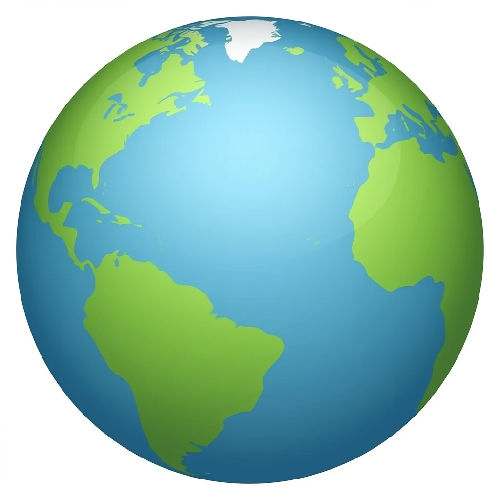 Earth emoji