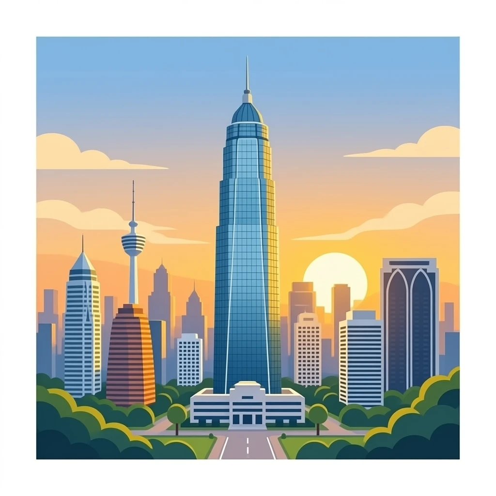 Merdeka 118 building emoji