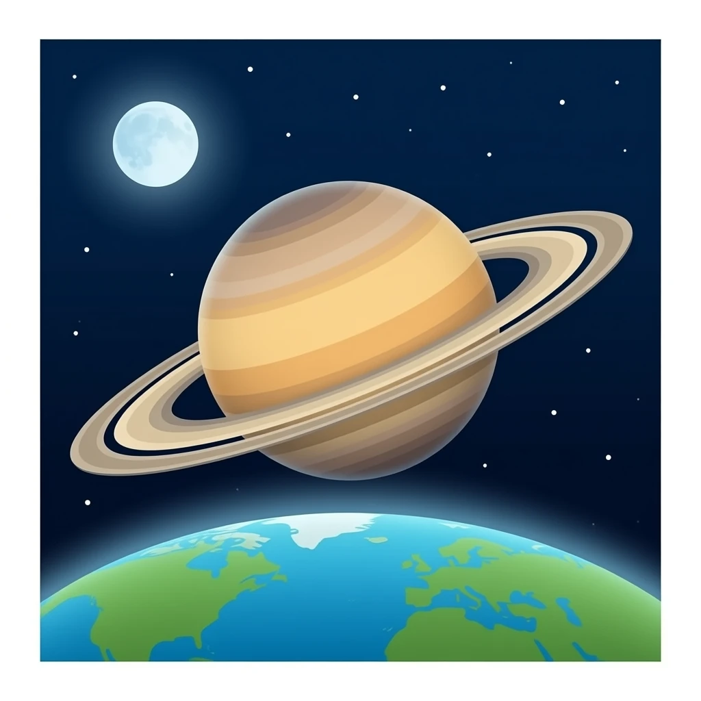 Satürn emoji