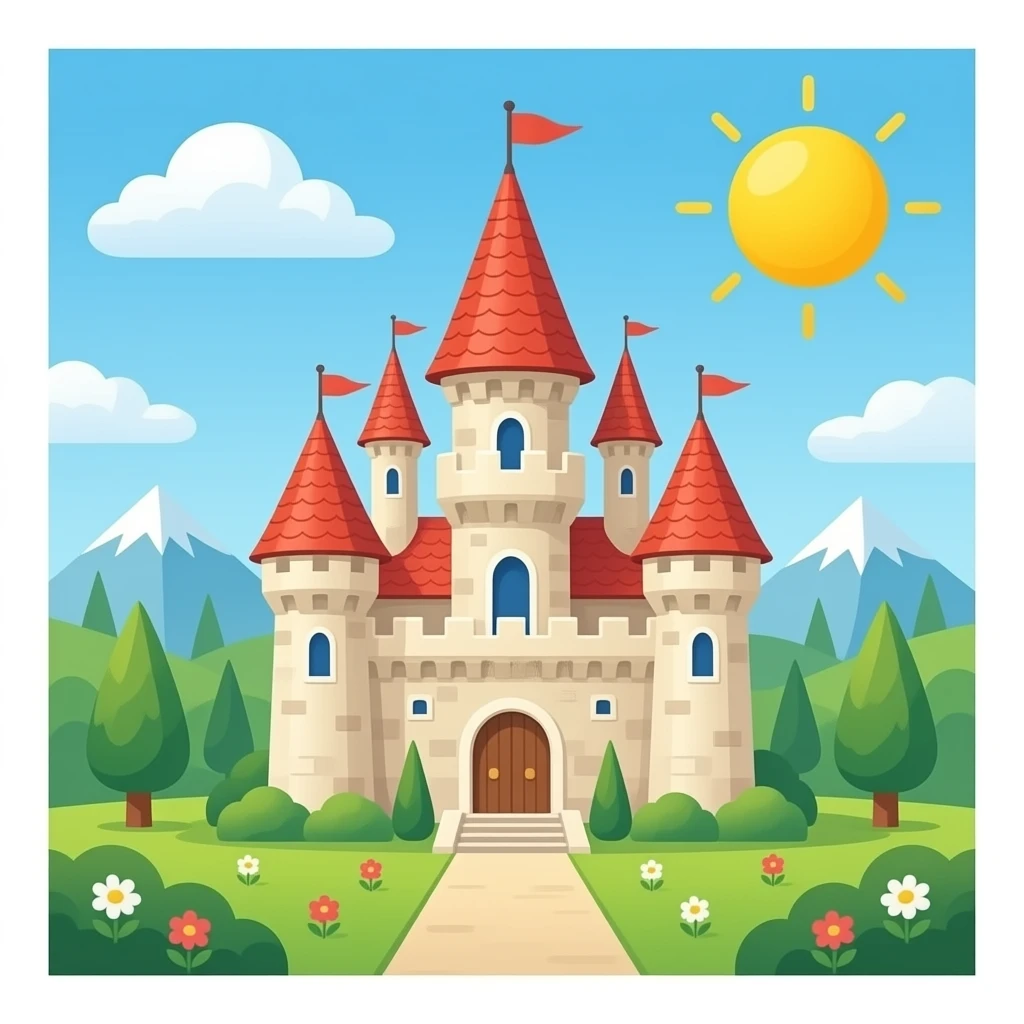 castle emoji