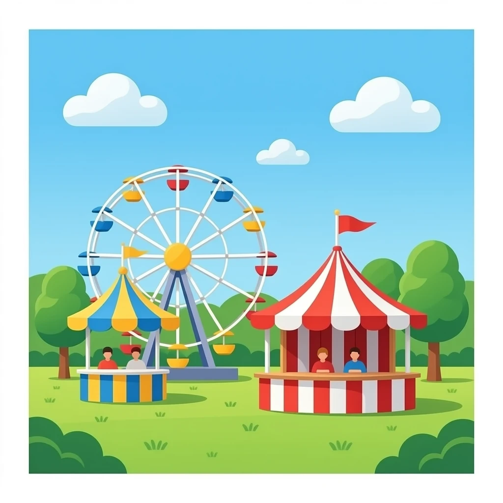 funfair stand emoji