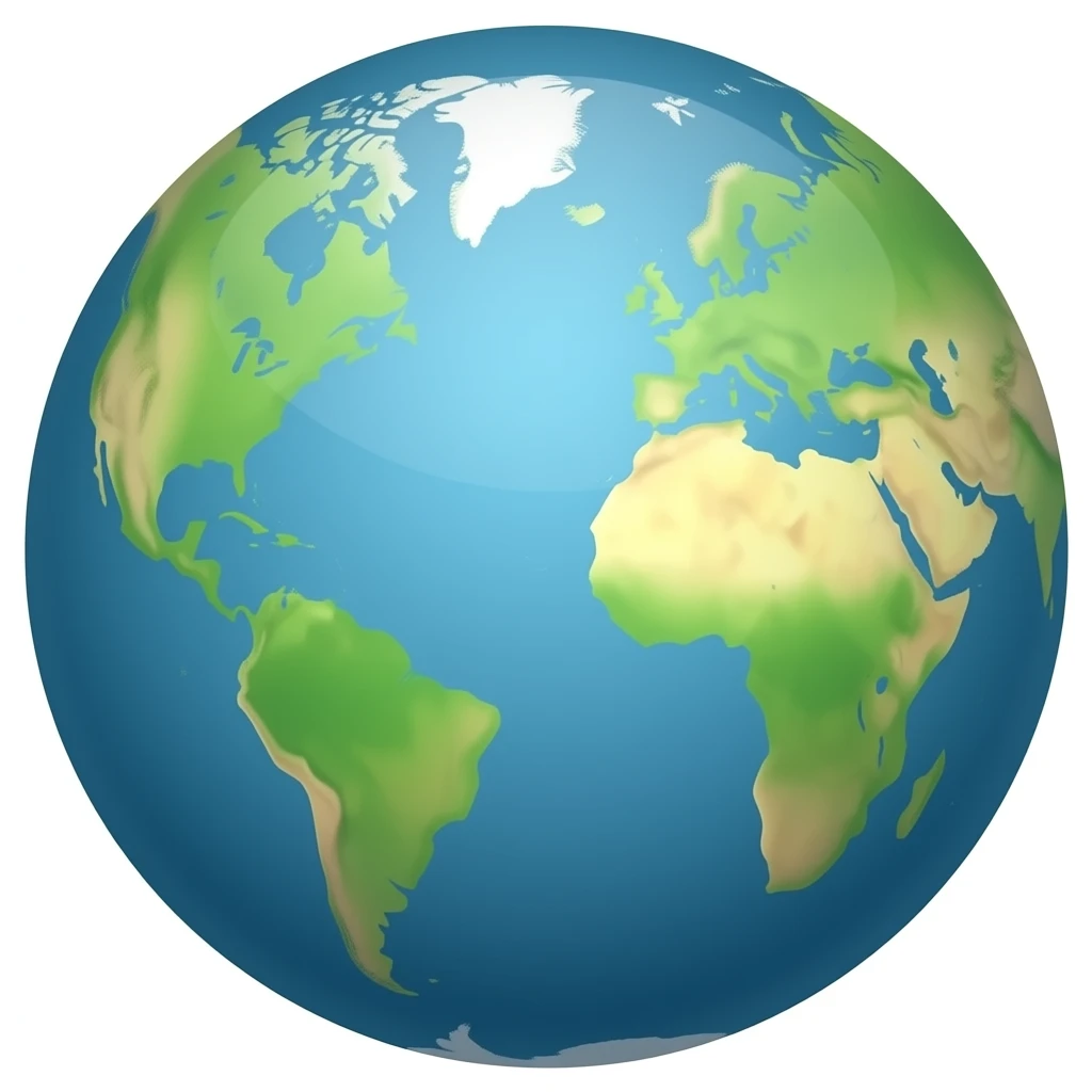 Earth emoji