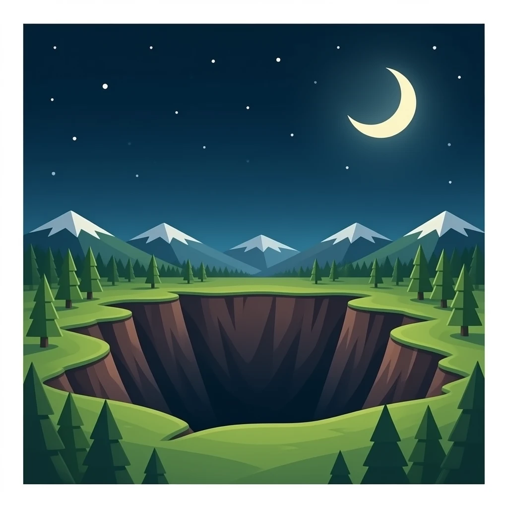 deep in the earth's crust emoji