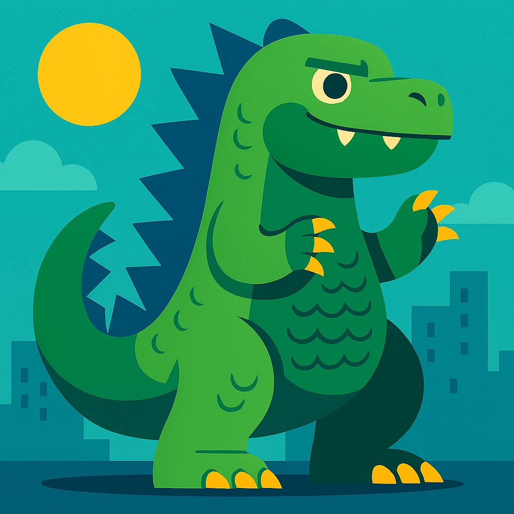 Godzilla emoji