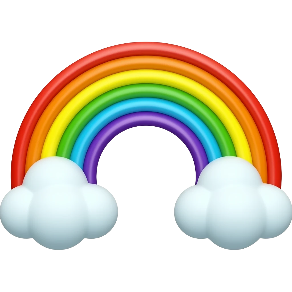 rainbow EMOTJI emoji