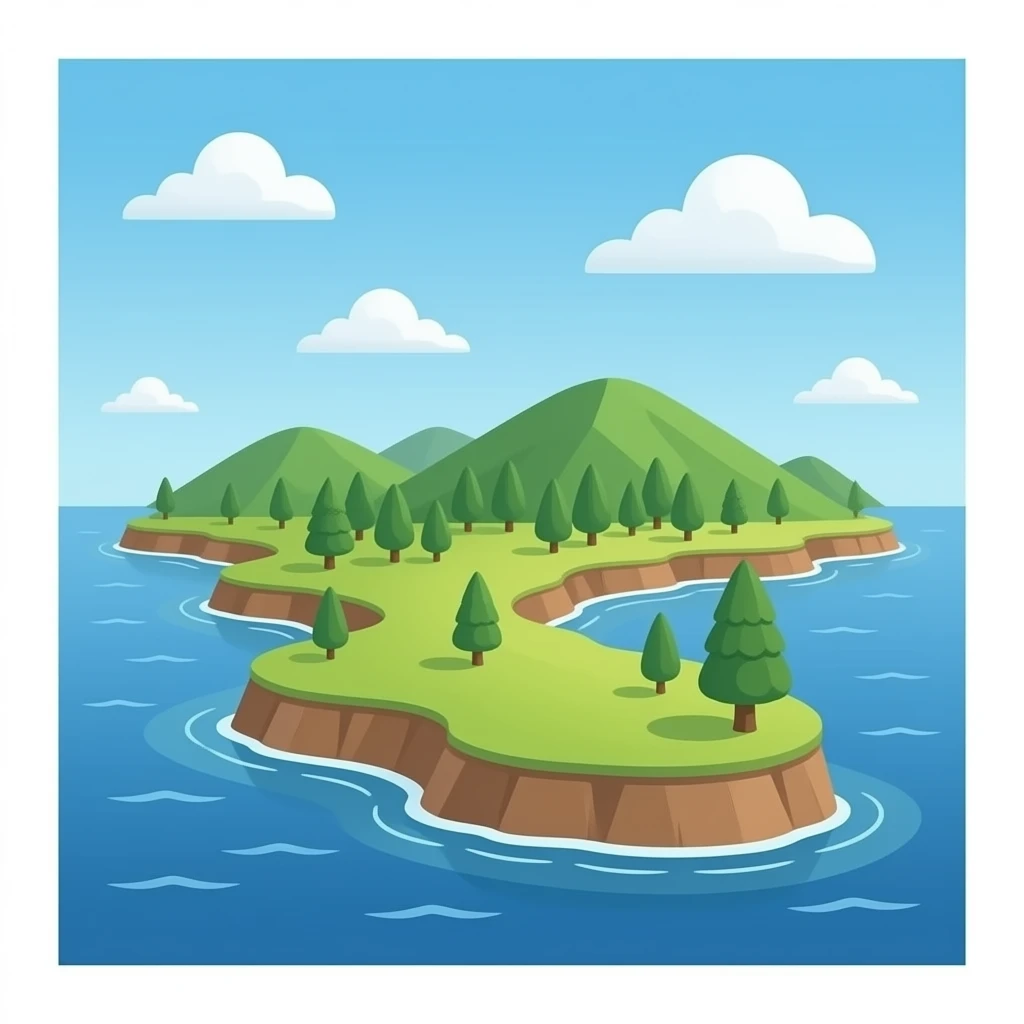 a peninsula emoji