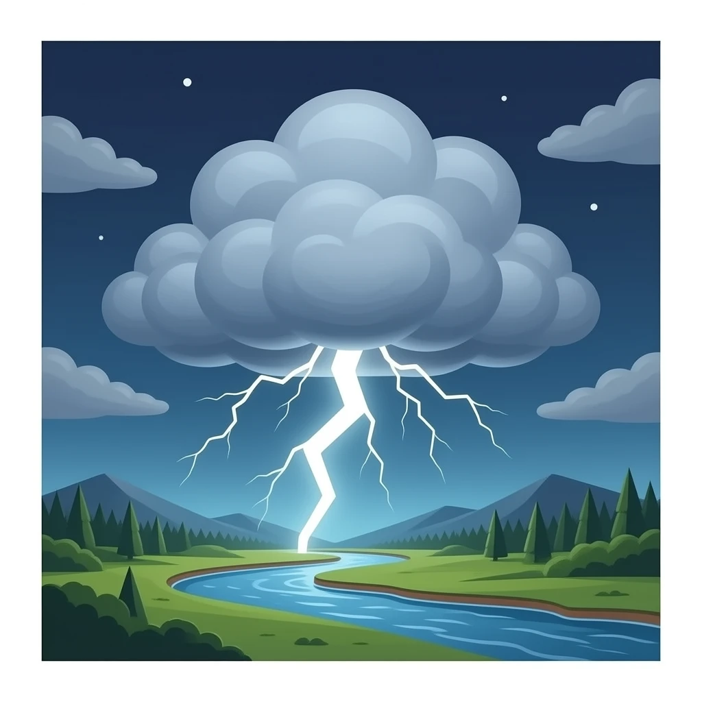 رعد emoji