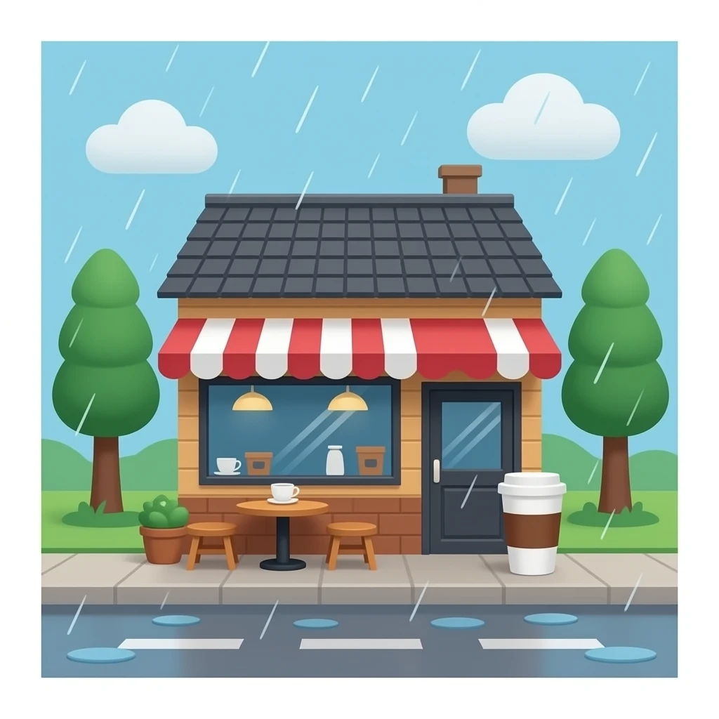 coffee shop emoji