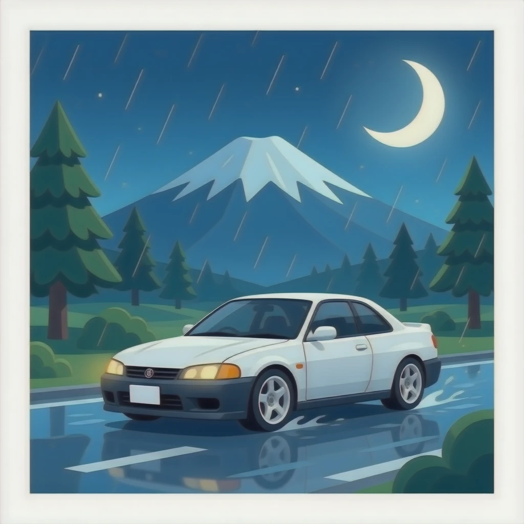 Japanese car culture, drifting cars, japan, discord server emoji