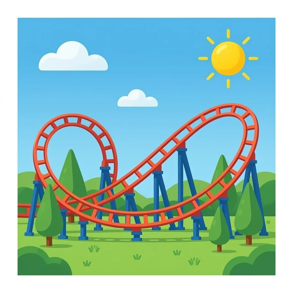 roller coaster emoji