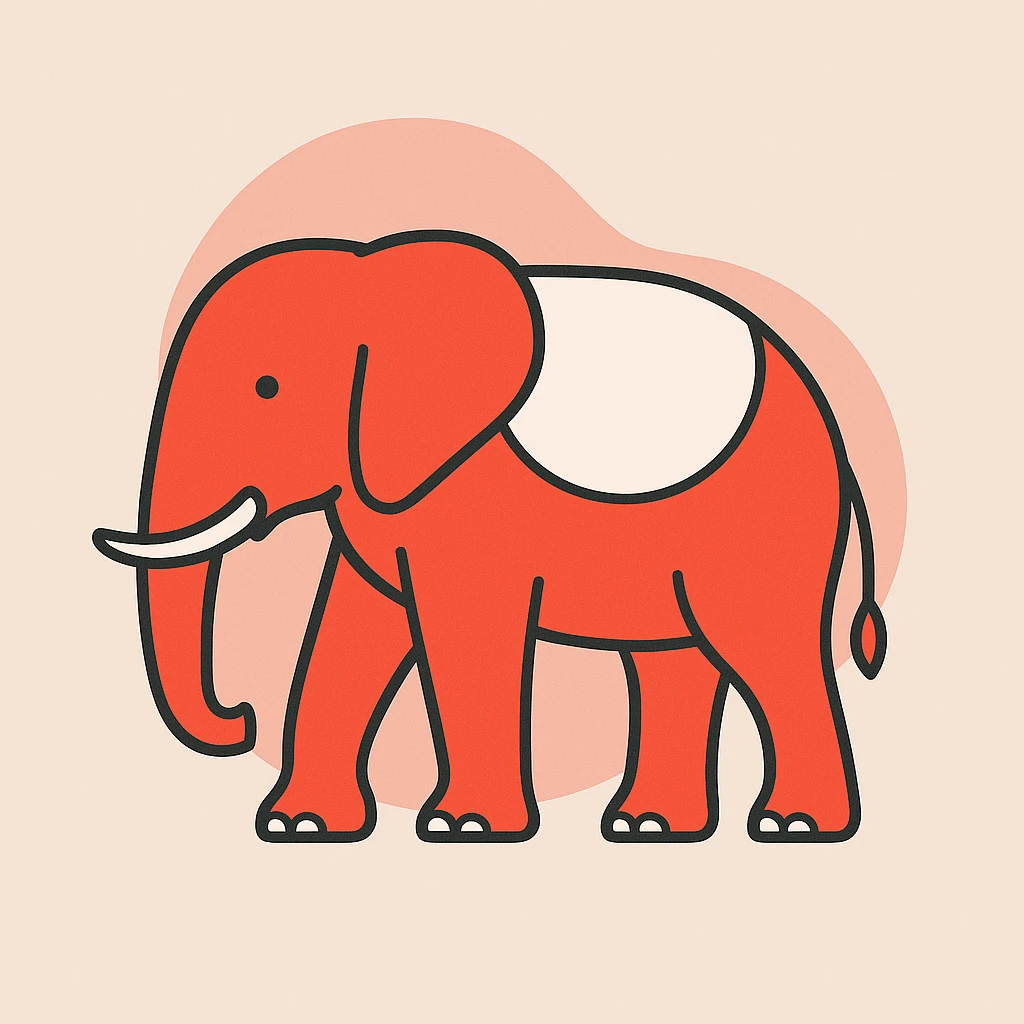 Elephant emoji