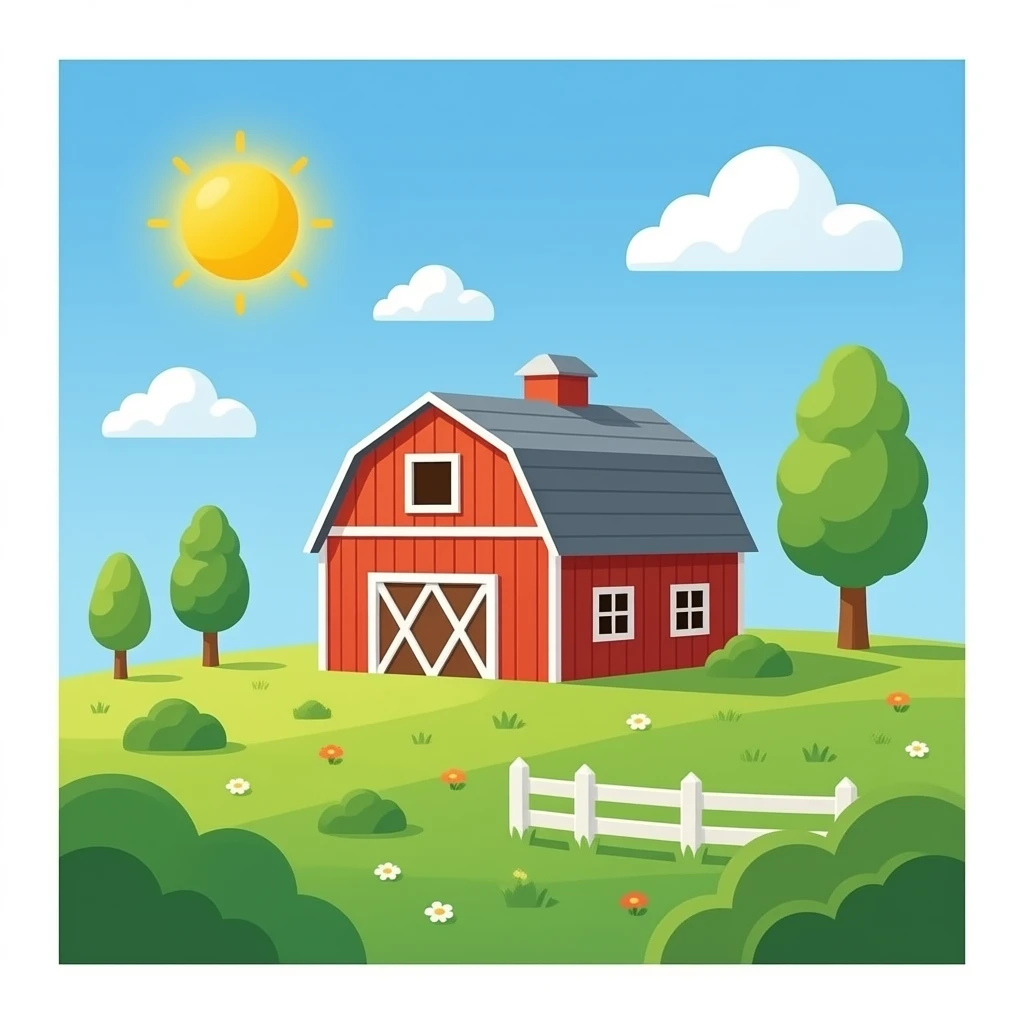 barn emoji