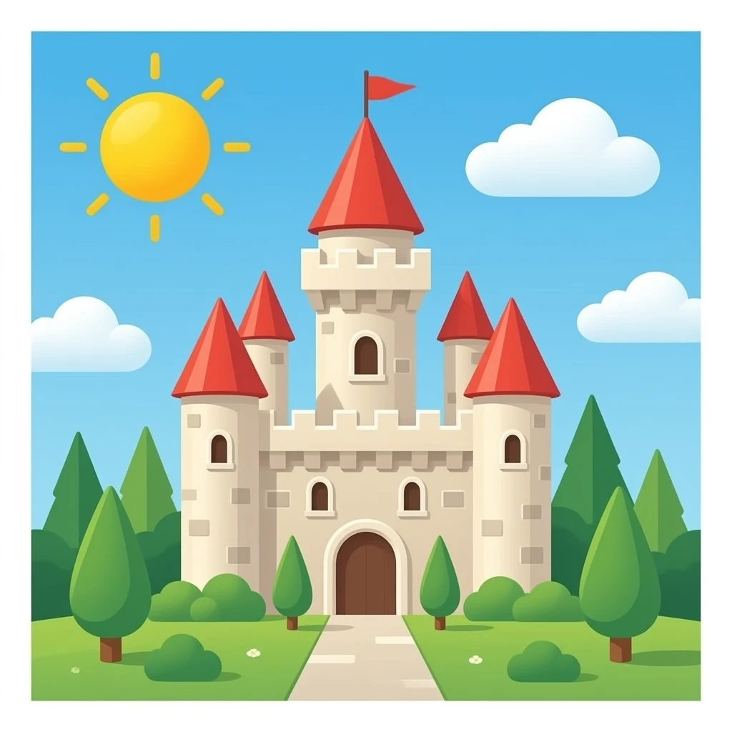 castle emoji