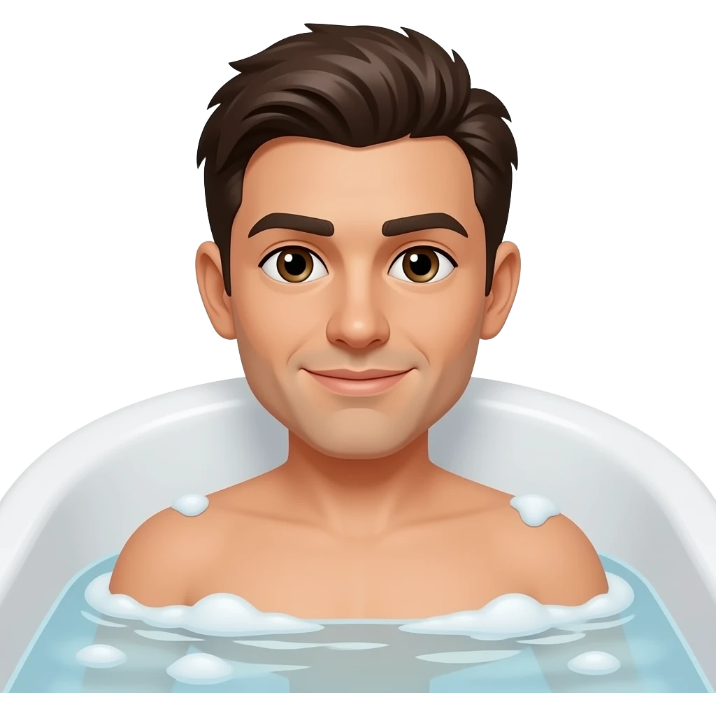 Bath soak emoji