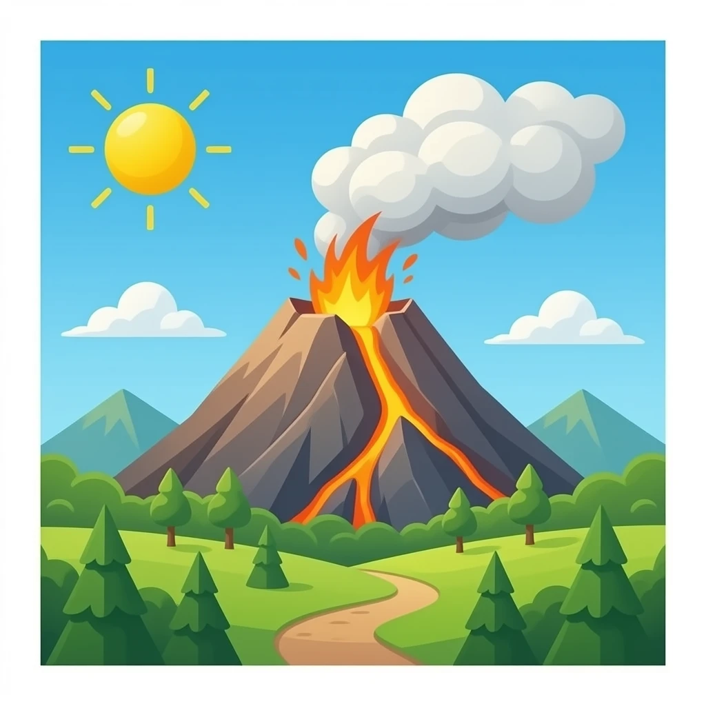 VOLCANO emoji