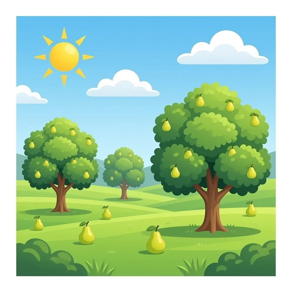 Pear Trees emoji