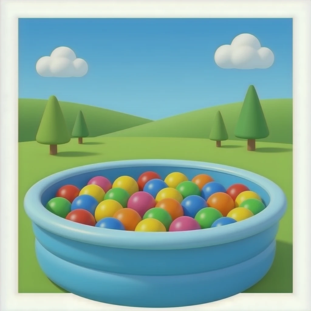 Playground ball pool emoji