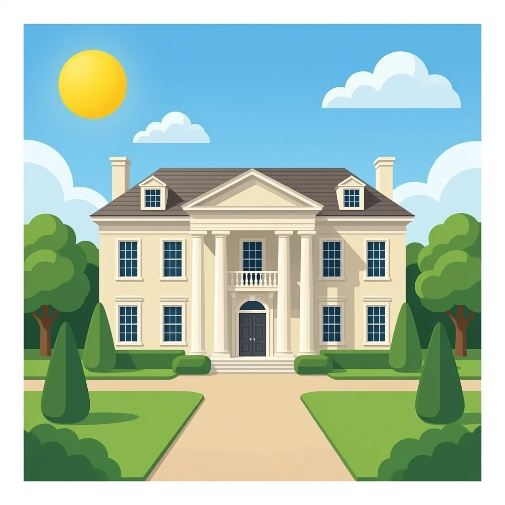 mansion emoji