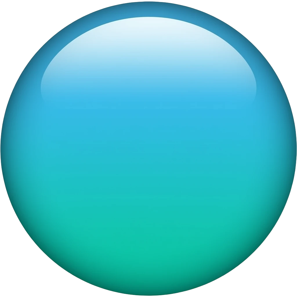 azul verde emoji