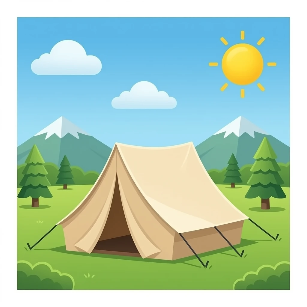 TENT emoji