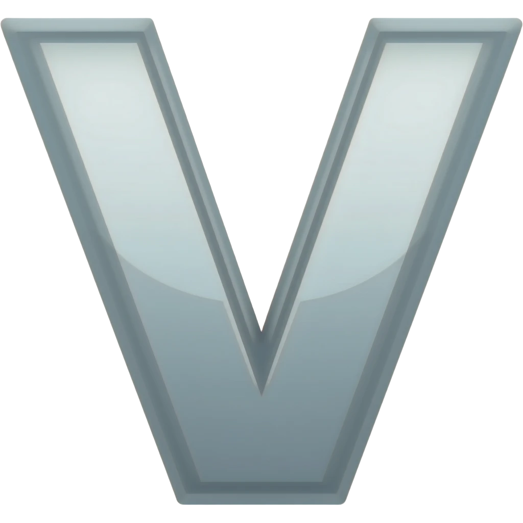 V emoji