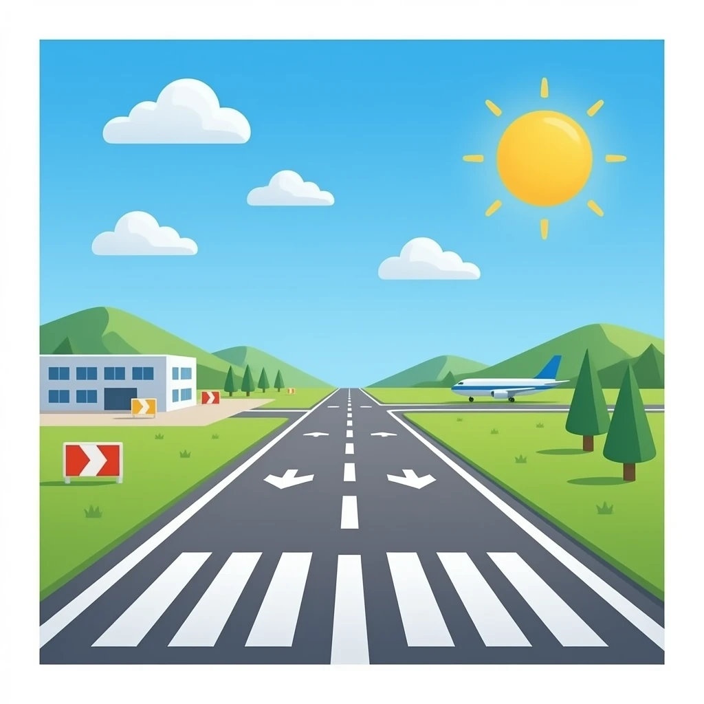 airport runway emoji