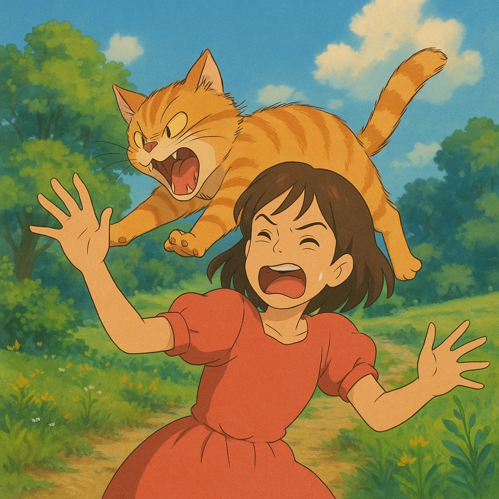 cat attack emoji